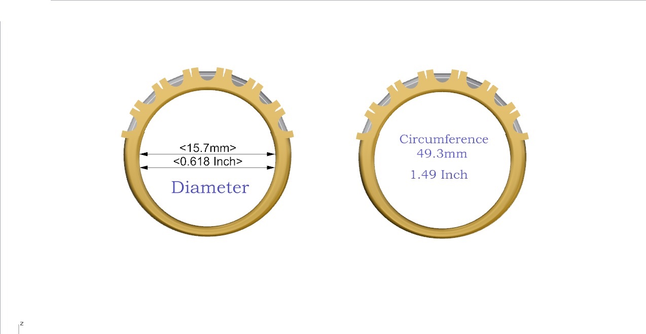 printable ring size chart free