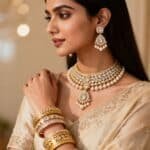 How can I choose the ideal bridal jewellery set for my wedding outfit